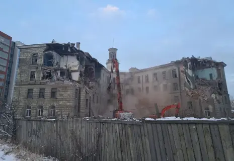 Следственный комитет уточнит законность сноса здания бывшего НИЦ ракетных войск в Петербурге