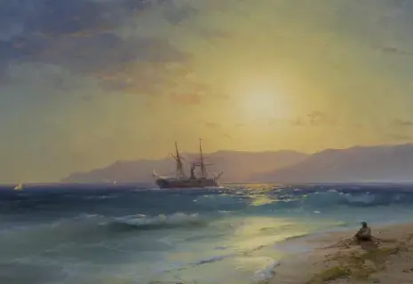 На аукционе в Москве за 50 млн рублей продана картина Айвазовского