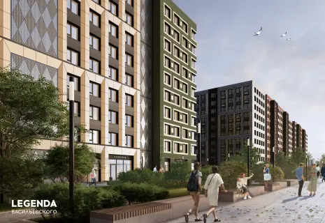 Девелопер Legenda представил новый проект на Васильевском острове