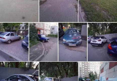 На десятках автомобилей в Воронеже неизвестные нарисовали букву Z