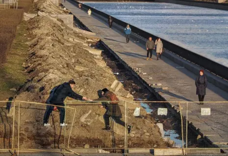 Фото недели. Александр Петросян о прогулках по набережной реки Смоленки