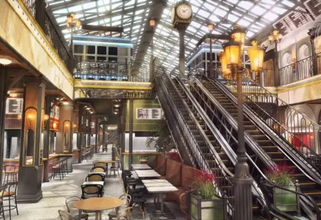 Варшавский вокзал превратили в самый большой фуд-молл Европы за 2 млрд рублей