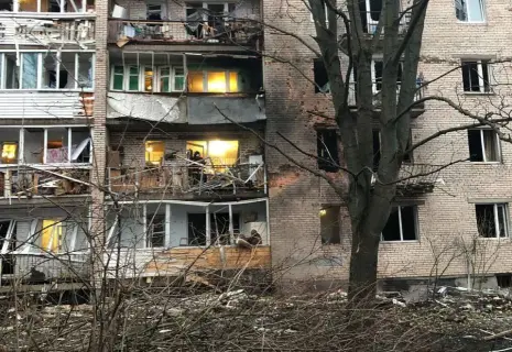 Утром на дом в Петербурге упал беспилотник. Пострадали шесть человек