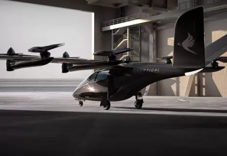 В Великобритании электрическое воздушное такси впервые пролетело автономно со скоростью 70 км/час