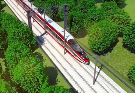 На пути из Москвы в Петербург поезд ВСМ будет делать 14 остановок