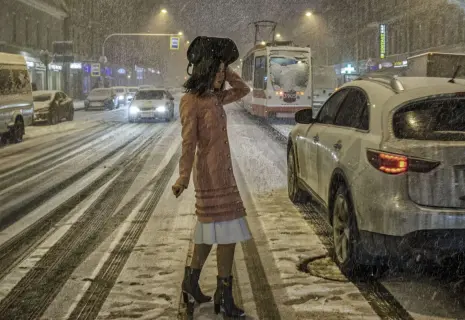 Фото недели. Александр Петросян: «Как снег на голову!»