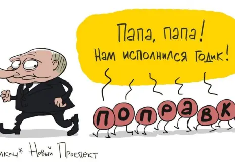 Сергей Ёлкин* о годовщине поправок в Конституцию