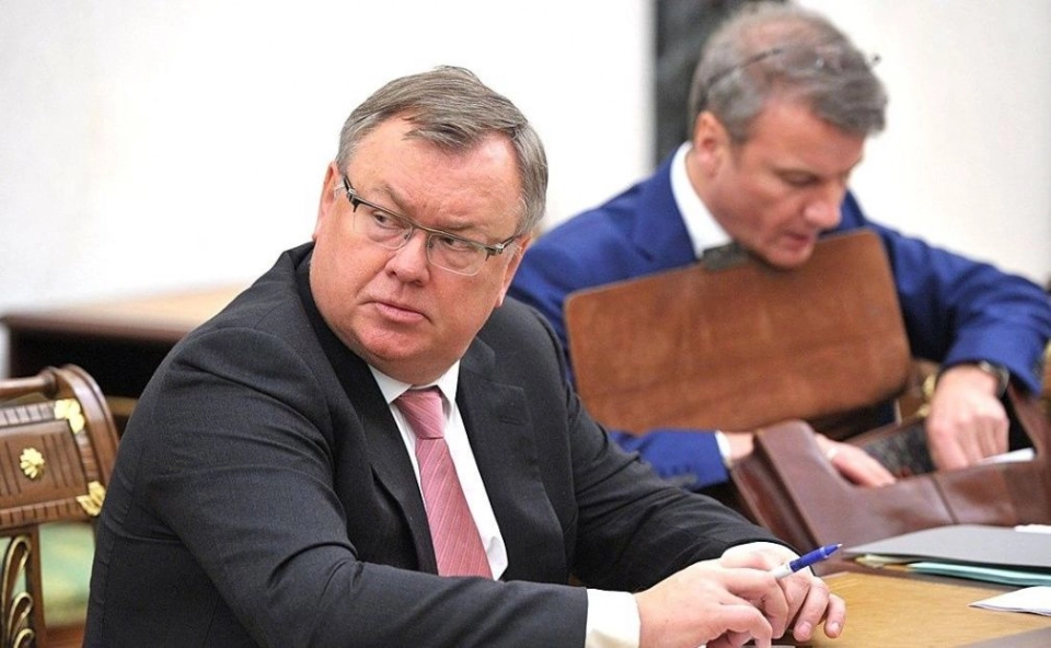 Фото - председатель правления "Банк ВТБ" Андрей Костин и председатель правления "Сбербанк России" Герман Греф, kremlin.ru