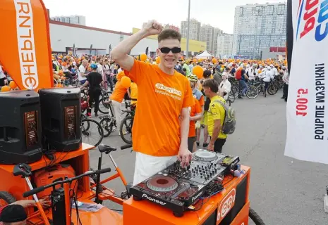 В Петербурге состоялась самая большая велодискотека в истории