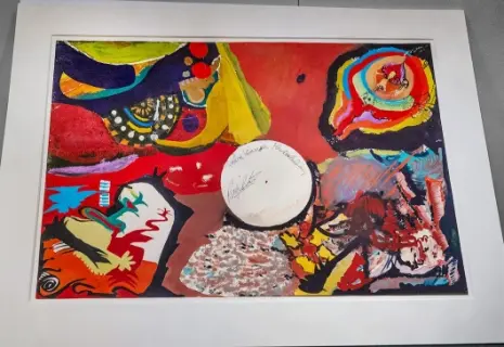 Картину, которую написали музыканты The Beatles во время тура в Японию, продали за $1,7 млн