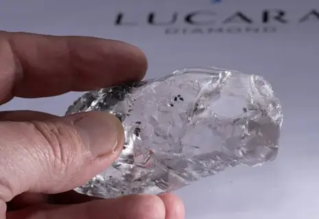 В африканской Ботсване найден один из самых крупных и чистых алмазов в мире