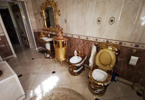 Позолота на «тучных годах». Зачем начальнику ГИБДД «золотые унитазы»