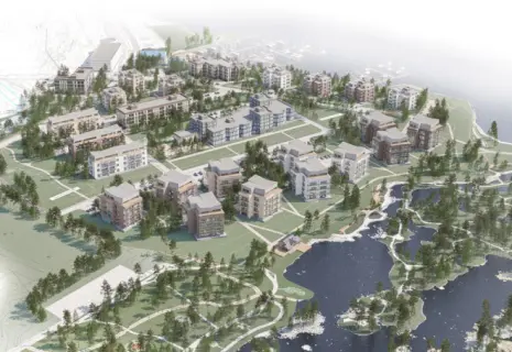 На берегу Вуоксы в Приозерске построят новый жилой квартал
