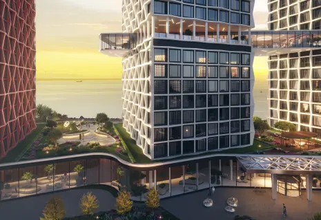 На намыве построят еще пять жилых башен