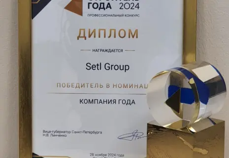 Setl Group признана лучшей строительной компанией 2024