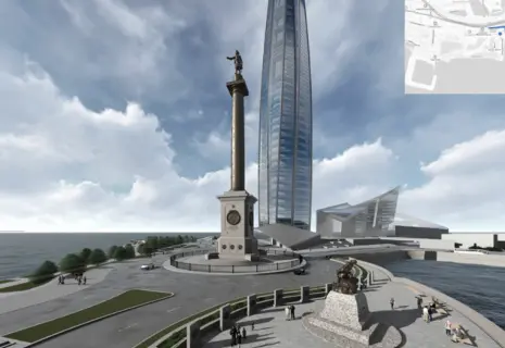 На Приморском шоссе установят самый высокий памятник в Петербурге