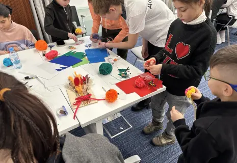 Волонтёры клуба Добрый Setl провели мастер-классы для детей из детских домов