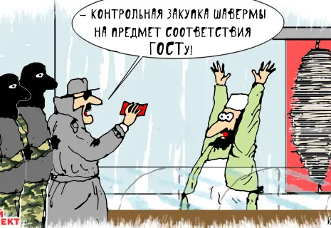 Среда Виктора Богорада. Про ГОСТ на шаверму