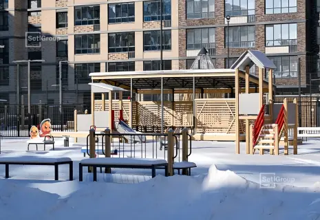 В Петербурге построен детский сад в кирпичном стиле заводских цехов