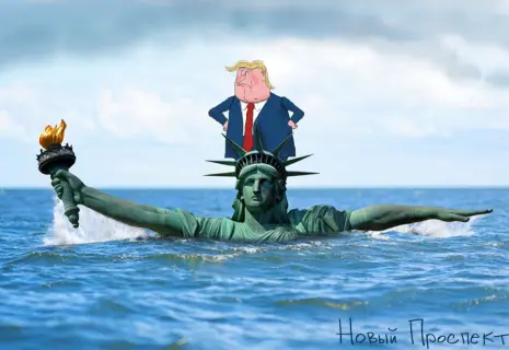 Художник «Нового проспекта» о тонущей Свободе