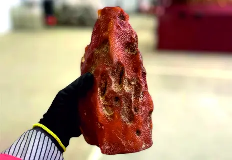 На Янтарном комбинате Калининградской области добыли первый в этом году самородок