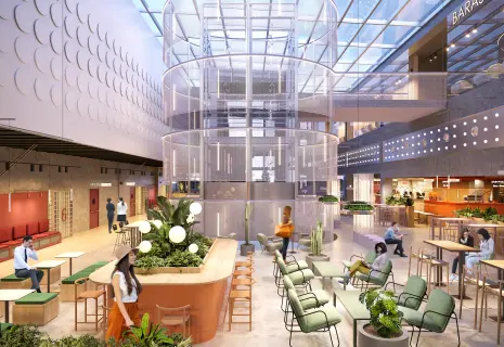 В ТРК "ПИК" откроется первый в Петербурге панорамный фуд-холл