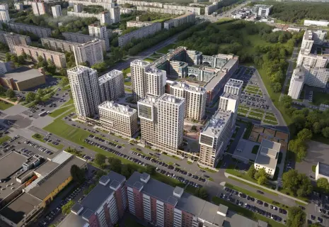 Группа RBI построит жилье с детским садом у метро «Улица Дыбенко»