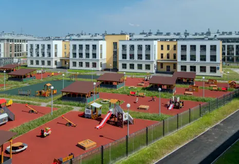 В Стрельне открылся новый детсад с бассейном для 280 дошколят