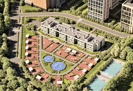 В Приморском районе Петербурга строят детсад с соляной пещерой для 350 малышей