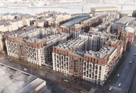 На Васильевском острове Setl Group построит продолжение улицы Масляный канал