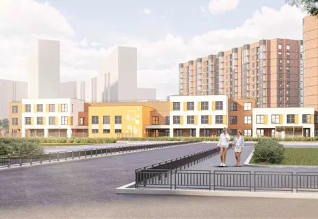 В районе Средней Рогатки на юге Петербурга построят детсад для 330 малышей