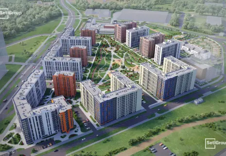 В районе Коломяги строится новая улица, названная в честь лётчика-защитника Ленинграда