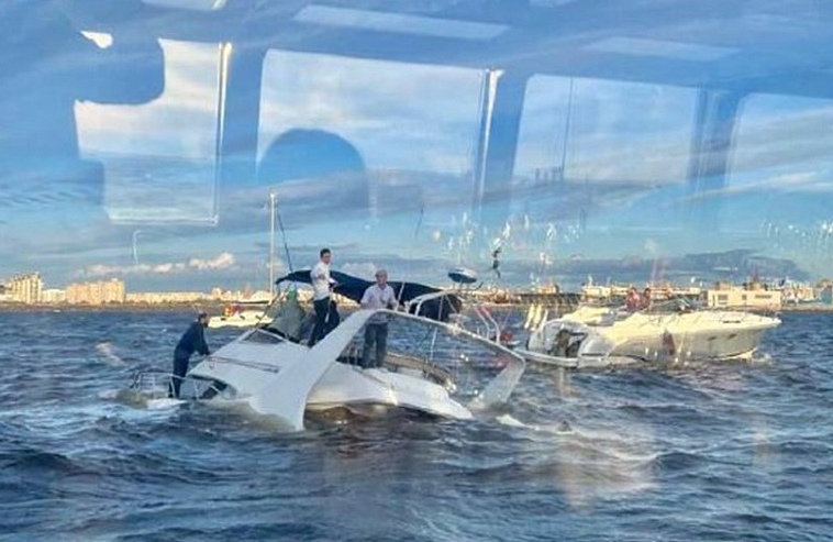В Финском заливе утонул катер. В результате ЧП один пассажир погиб