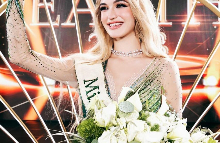 Россиянка Дарья Луконкина  вошла в топ-8 конкурса "Мисс Земля" 2023 года
