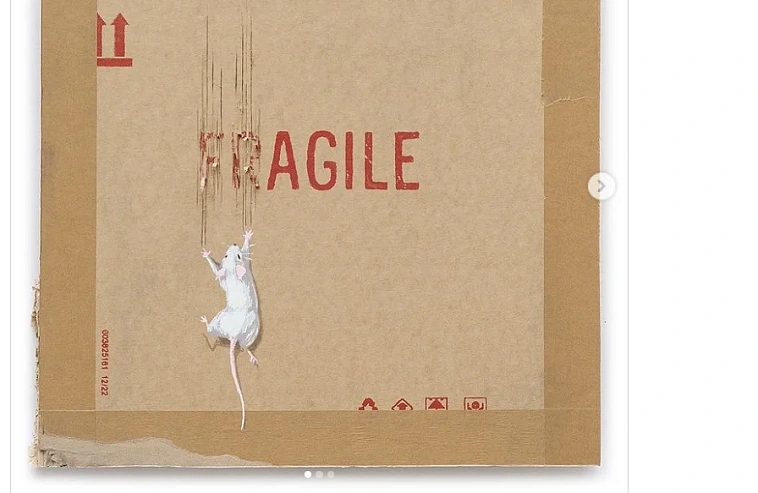 Художник Banksy продаст 50 рисунков крыс для помощи Украине